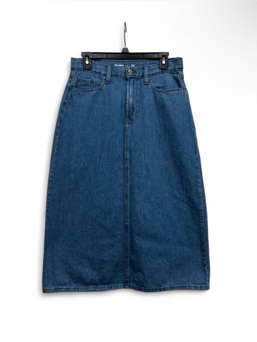 Old Navy Light Blue High-Rise Denim Skirt